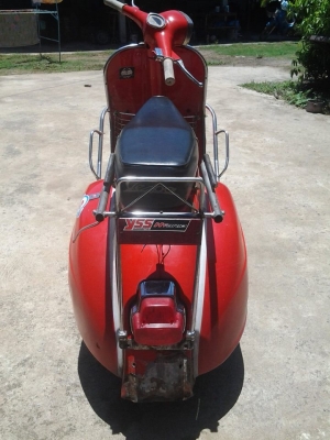 ขาย vespa supper no book รถพร้อมใช้ราคาไม่แรง มีผุพื้นนิดหน่อยตามสภาพครับ เครื่องดีครับ ราคา 24500 บาทครับ รับแลกรัยเทรินทุกรุ่นครับ