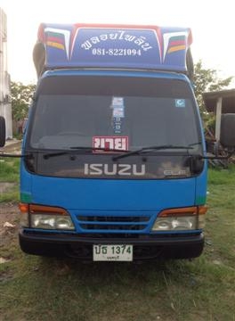 ขายด่วน!! ISUZU4ล้อ ป้ายเล็ก120แรงพร้อมลิฟยกของ