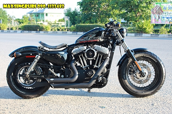 แม็กสิงห์บุรี//HARLEY DAVIDSAN SPORSTER 48 ปี2011 รถออกศูนย์ ของแต่งทั้งตัน ทะเบียนพร้อมโอน