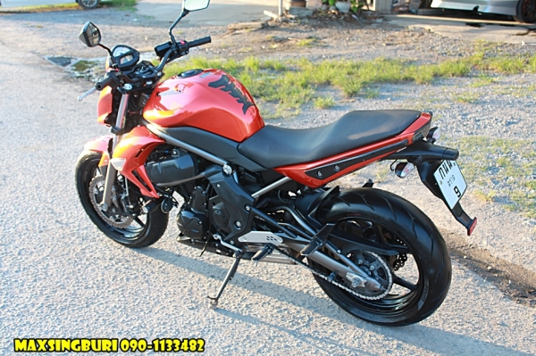 แม็กสิงห์บุรี//KAWASAKI ER6N ปี2009 สภาพสวย วิ่งน้อย พร้อมทะเบียน 155000 ด่วน