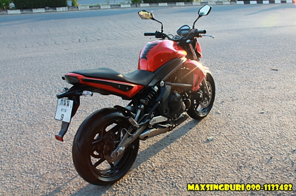 แม็กสิงห์บุรี//KAWASAKI ER6N ปี2009 สภาพสวย วิ่งน้อย พร้อมทะเบียน 155000 ด่วน
