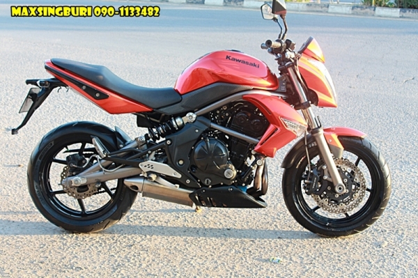 แม็กสิงห์บุรี//KAWASAKI ER6N ปี2009 สภาพสวย วิ่งน้อย พร้อมทะเบียน 155000 ด่วน
