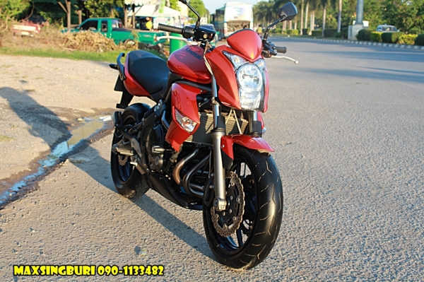 แม็กสิงห์บุรี//KAWASAKI ER6N ปี2009 สภาพสวย วิ่งน้อย พร้อมทะเบียน 155000 ด่วน