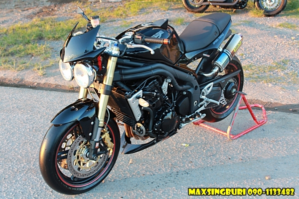 แม็กสิงห์บุรี//TRIUMPH SPEED TRIPLE 1050 ปี2008 สภาพนางฟ้า ของแต่งพร้อม เสียสรรพาสมิตร 315000 แม็กสิงห์บุรี//TRIUMPH SPEED TRIPLE 1050 ปี2008 สภาพนางฟ้า ของแต่งพร้อม เสียสรรพาสมิตร 315000