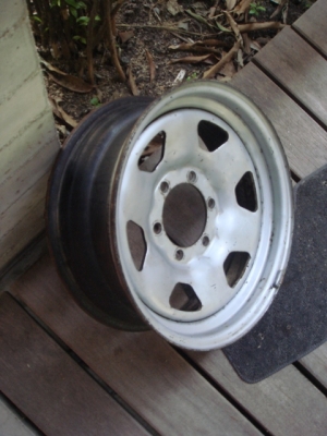 ขายกะทะล้ออะไหล่ ขอบ16x6นิ้ว off 0 6รู139 1 วงเดิมๆ เก่าญี่ปุ่นใส่ LJมาครับ