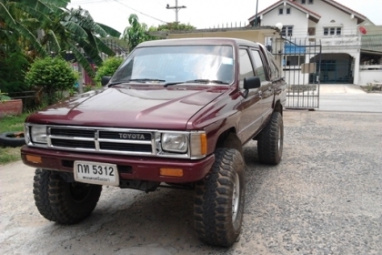 ขาย Hero 4 ประตูเครื่อง 24.5D ขับ2 ยกสูง7 นิ้ว ยาง 33นิ้ว