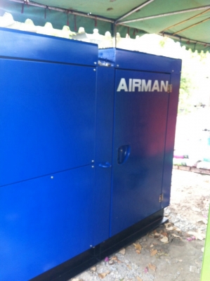 ปั๊มลม AIRMAN SMS 75. 100 Hp. เก่าญี่ปุ่น. 0833554933