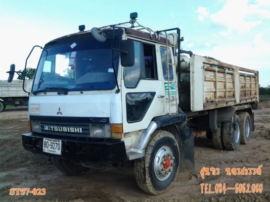 ขายด่วน 10 ล้อ ดั้ม MITSUBISHI FUSO 527M-TF5584  320 แรง เทอรโบ สภาพเดิมๆ พร้อมใช้งาน ราคาสุดคุ้ม