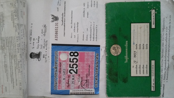 ขายSUSUKI K125แห้งเดิมสวยๆ ทะเบียนโอน