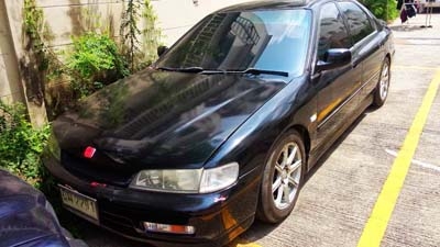 Accord ไฟท้าย 2 ก้อน ปี 95 เครื่อง 2.3 vtec เกียร์ธรรมดา ติดแก๊ส lpg ใช้ได้ทั้งแก๊สและน้ำมัน แม็กซ์ 16 ภายในทูโทน (เลขเครื่องไม่ตรง) เอกสารพร้อมโอน ขาย 89,000 บาท ราคานี้โอนให้ครับ โทร.0896878976 โอ๋  line id : charnpreecha