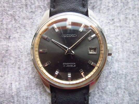+++++ SEIKO แมวน้ำหน้าปัดดำ +++++