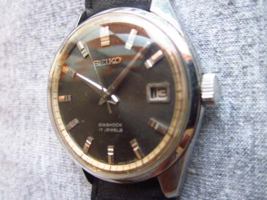 +++++ SEIKO แมวน้ำหน้าปัดดำ +++++ +++++ SEIKO แมวน้ำหน้าปัดดำ +++++