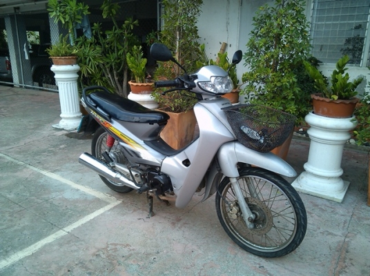 wave100s สีเทา ทะเบียน 73 เครื่องดี