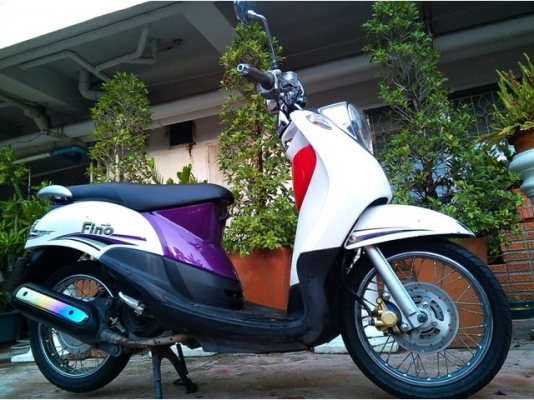 Fino ปี51 ขาวชมพู ทะเบียน กท 148 เดิมๆ  เครื่องดี