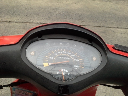 Wave 125 r ปี 49 สีแดง ขาว กุญแจใหญ่ เครื่องเดิม แน่นๆ เอกสารครบ