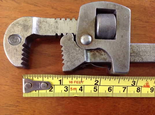 ขายคอม้าโบราณ Stillson 8"