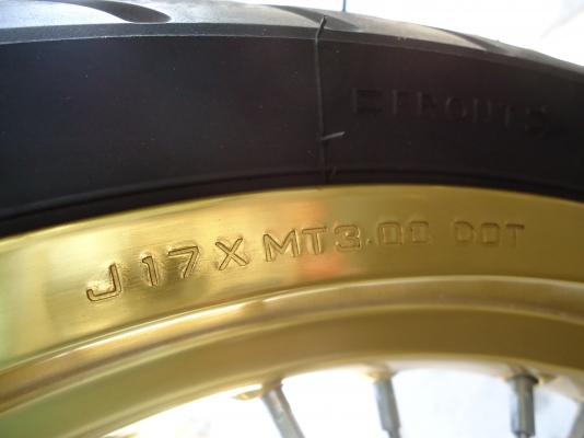 ขายล้อ US Raceing Boy สีทองล้อโต