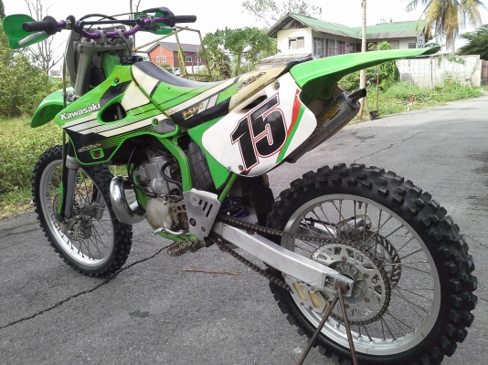 MOTO CROSS KAWASAKI KX250 ปี96 รถพร้อมลุย 2จังหวะ โมเต็มสูตร ท่อสูตรPRO