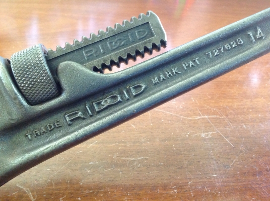 ขายคอม้าโบราณ RIDGID 14" ปี 1929 อายุ 85 ปี ขายคอม้าโบราณ RIDGID 14" ปี 1929 อายุ 85 ปี