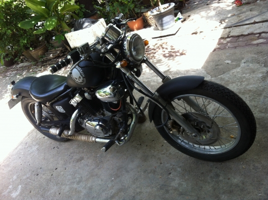 ขาย virago 250 bobber สีดำดุ มีเล่มทะเบียน ขาย virago 250 bobber สีดำดุ มีเล่มทะเบียน