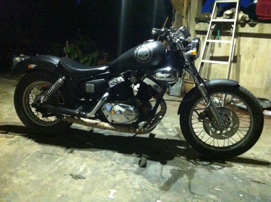 ขาย virago 250 bobber สีดำดุ มีเล่มทะเบียน ขาย virago 250 bobber สีดำดุ มีเล่มทะเบียน