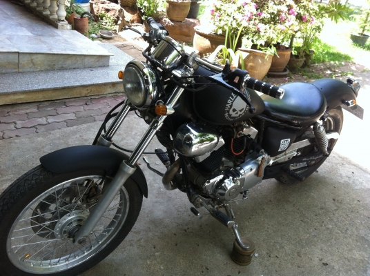 ขาย virago 250 bobber สีดำดุ มีเล่มทะเบียน ขาย virago 250 bobber สีดำดุ มีเล่มทะเบียน