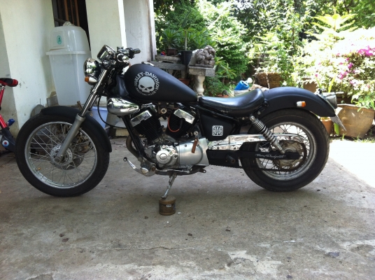 ขาย virago 250 bobber สีดำดุ มีเล่มทะเบียน ขาย virago 250 bobber สีดำดุ มีเล่มทะเบียน