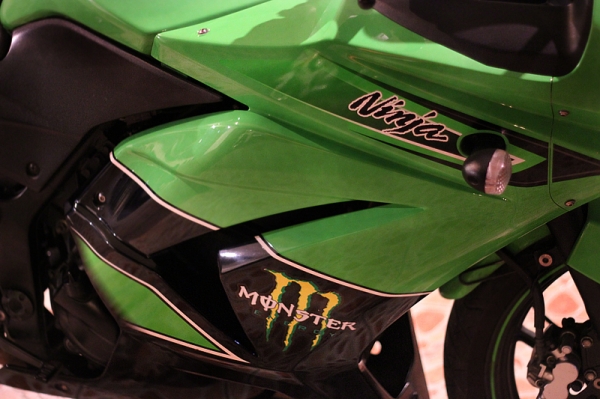 ninja 250 ปี2011 สีเขียวแฟริ่งสวย พร้อมขี่