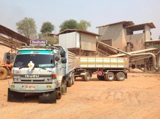 ขายลูกพ่วง3เพลาแท้ ยาว6.5เมตร