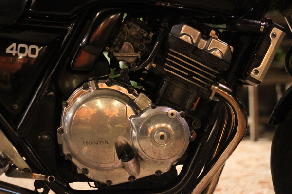 CB400 ปี93 อินวอย+สรรพสามิต สีดำ พร้อมใช้ยางใหม่