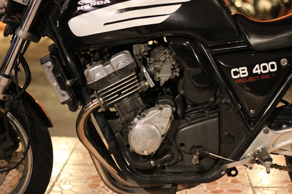 CB400 ปี93 อินวอย+สรรพสามิต สีดำ พร้อมใช้ยางใหม่