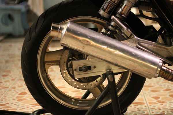 CB400 ปี93 อินวอย+สรรพสามิต สีดำ พร้อมใช้ยางใหม่