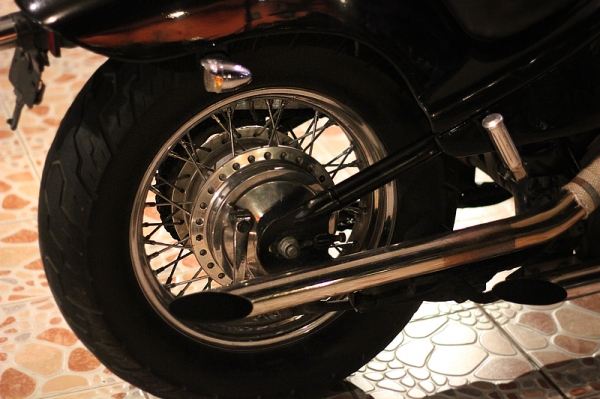 steed400 สีดำคาดเหลือง อินวอย+สรรพสามิตแท้ รถสวยเครื่องดี รถสวย