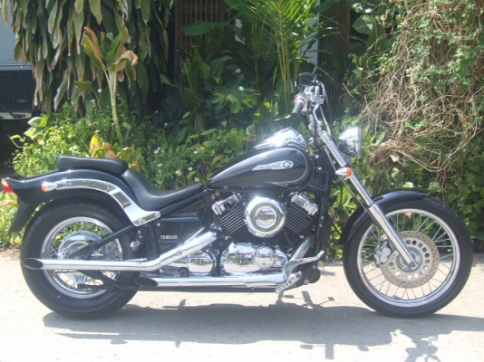 ขาย Dragstar 400 custom y.99 เก็บงานใหม่ สีใหม่ มีสรรพสามิต