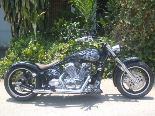 สตีด STEED 400 ยิงเฟรม customs สวยๆ ทะเบียนแท้