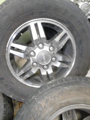 MAG  ขอบ 16   ISUZU 6 รู      ชุด 4 ล้อ  TEL.081-427-3941