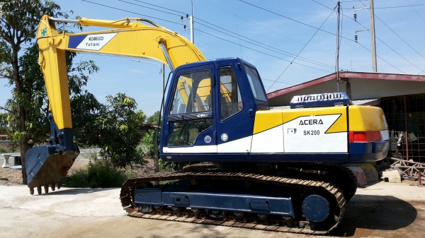 คนอุดรธานีวางจอง20000ขอเวลา3วันขายด่วนรถเเม็คโครKOBELCO SK200มาค์รทีรถนำเข้าเก่าญี่ปุ่นเเท้ไม่เคยใช้งานในเมืองไทยเลย