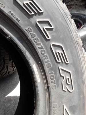 BRIDGESTONE DUELER A/T  มี 4 เส้น โทร.081-427-3941