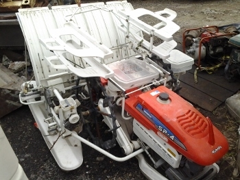 มาแล้วครับ - รถดำนา ปลูกข้าว 4 แถว  แบบเดินตาม หยอดเมล็ดได้  KUBOTA SP-4 มือสองญี่ปุ่นแท้