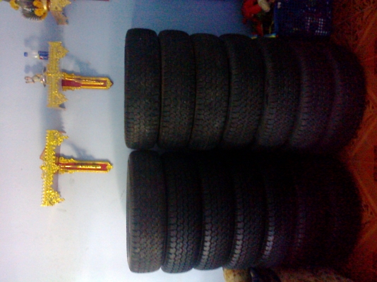 ยางป่าวป้ายแดง205R16บิดโตนดูเลอร์689ปี4713