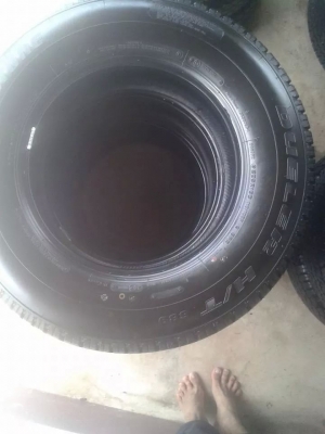 ยางป่าวป้ายแดง205R16บิดโตนดูเลอร์689ปี4713 ยางป่าวป้ายแดง205R16บิดโตนดูเลอร์689ปี4713