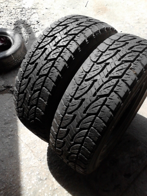 225/70R15 BRIDGESTONE DUELER A/T  มี 2 เส้น  โทร.081-427-3941
