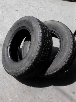 225/70R15 BRIDGESTONE DUELER A/T  มี 2 เส้น  โทร.081-427-3941