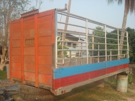 ขายกระบะเหล็ก 6 ล้อ ยาว 5.50 ม. ใส่ HINO KM779,FB,FC