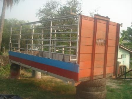 ขายกระบะเหล็ก 6 ล้อ ยาว 5.50 ม. ใส่ HINO KM779,FB,FC