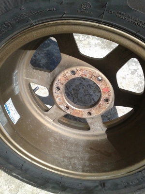 -ขอบ16 แม็กเหมือนใหม่ กว้าง8ออฟ0