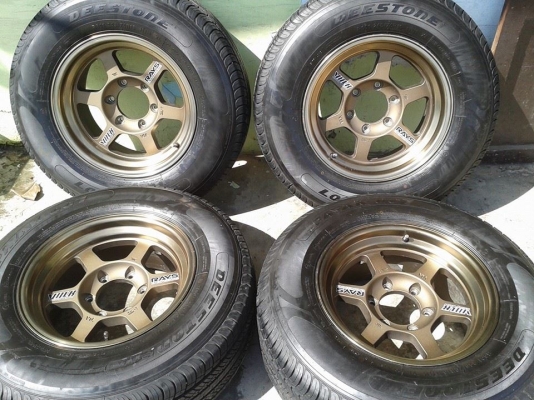 -ขอบ16 แม็กเหมือนใหม่ กว้าง8ออฟ0