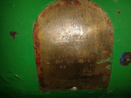 ขายไดร์ปั่นไฟ15Kw พร้อมใช้งาน