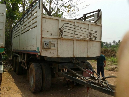 **2,270,000 บ.ต่อรอง**ขาย10ล้อพ่วงแม่-ลูกดั้ม ISUZU DECA FXZ23NZH2 320 MAXLOAD ปี49 เครื่องเดิมเกียร์เดิม แน่นๆ แรงดี กียร์ดีไม่หลุด ช่วงล่างดีคัสซีสวยเดิม ไม่ปะไม่ดาม กระบะดั้มเหล็กข้างเรียบสภาพดี พื้นดีข้างโอเค ข้างมีสนิม มีผุนิดๆ หัวเก๋งเดิม ภายในสวยคอ