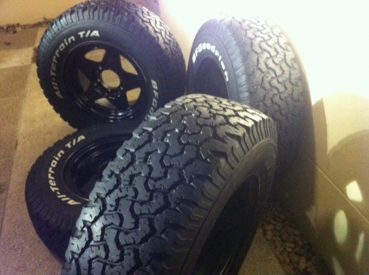 ขายล้อ off road 15 พร้อมยาง bf 30 ขายล้อ off road 15 พร้อมยาง bf 30